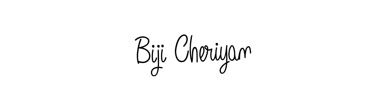 Angelique-Rose-font-FFP is a professional signature style that is perfect for those who want to add a touch of class to their signature. It is also a great choice for those who want to make their signature more unique. Get Biji Cheriyan name to fancy signature for free. Biji Cheriyan signature style 5 images and pictures png