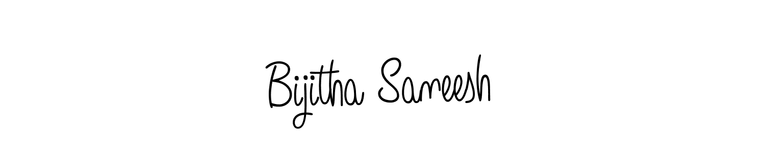 Here are the top 10 professional signature styles for the name Bijitha Saneesh. These are the best autograph styles you can use for your name. Bijitha Saneesh signature style 5 images and pictures png