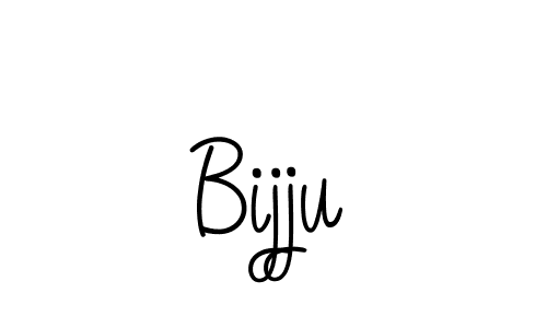 You should practise on your own different ways (Angelique-Rose-font-FFP) to write your name (Bijju) in signature. don't let someone else do it for you. Bijju signature style 5 images and pictures png