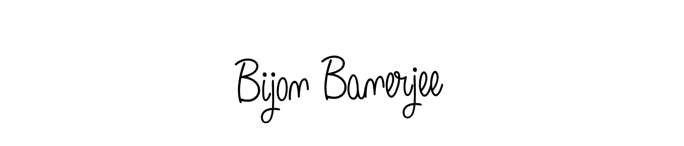 Make a short Bijon Banerjee signature style. Manage your documents anywhere anytime using Angelique-Rose-font-FFP. Create and add eSignatures, submit forms, share and send files easily. Bijon Banerjee signature style 5 images and pictures png