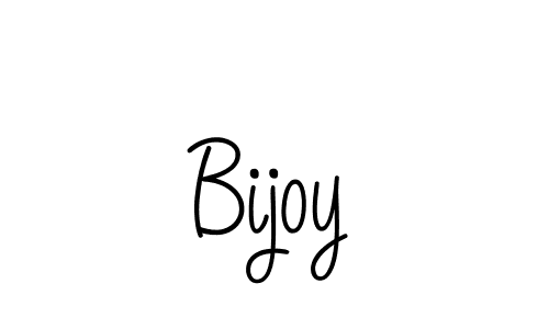 Design your own signature with our free online signature maker. With this signature software, you can create a handwritten (Angelique-Rose-font-FFP) signature for name Bijoy. Bijoy signature style 5 images and pictures png