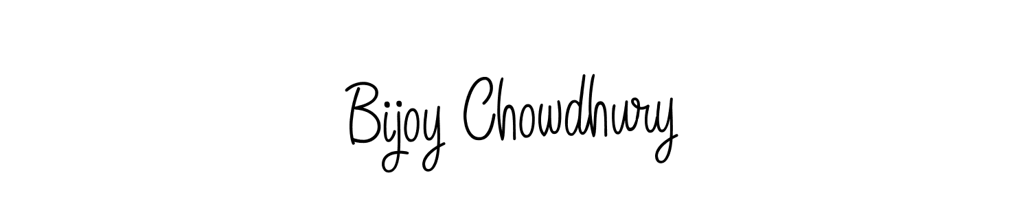 Also we have Bijoy Chowdhury name is the best signature style. Create professional handwritten signature collection using Angelique-Rose-font-FFP autograph style. Bijoy Chowdhury signature style 5 images and pictures png