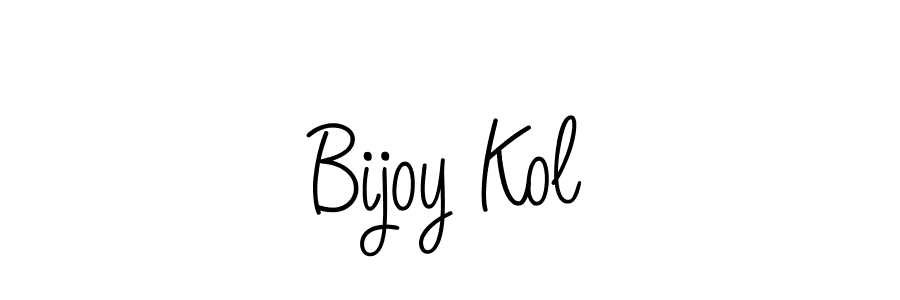 Similarly Angelique-Rose-font-FFP is the best handwritten signature design. Signature creator online .You can use it as an online autograph creator for name Bijoy Kol. Bijoy Kol signature style 5 images and pictures png