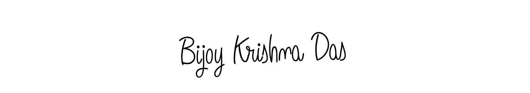 Make a beautiful signature design for name Bijoy Krishna Das. With this signature (Angelique-Rose-font-FFP) style, you can create a handwritten signature for free. Bijoy Krishna Das signature style 5 images and pictures png