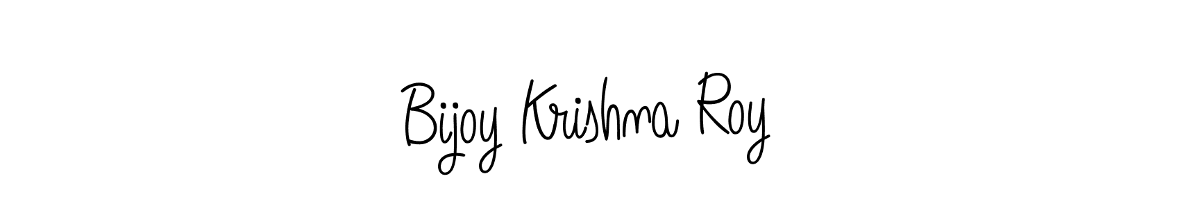 Make a beautiful signature design for name Bijoy Krishna Roy. With this signature (Angelique-Rose-font-FFP) style, you can create a handwritten signature for free. Bijoy Krishna Roy signature style 5 images and pictures png