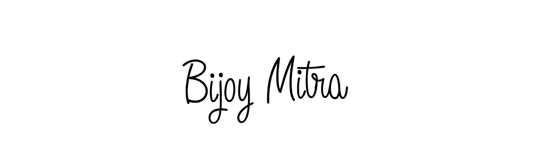 Bijoy Mitra stylish signature style. Best Handwritten Sign (Angelique-Rose-font-FFP) for my name. Handwritten Signature Collection Ideas for my name Bijoy Mitra. Bijoy Mitra signature style 5 images and pictures png