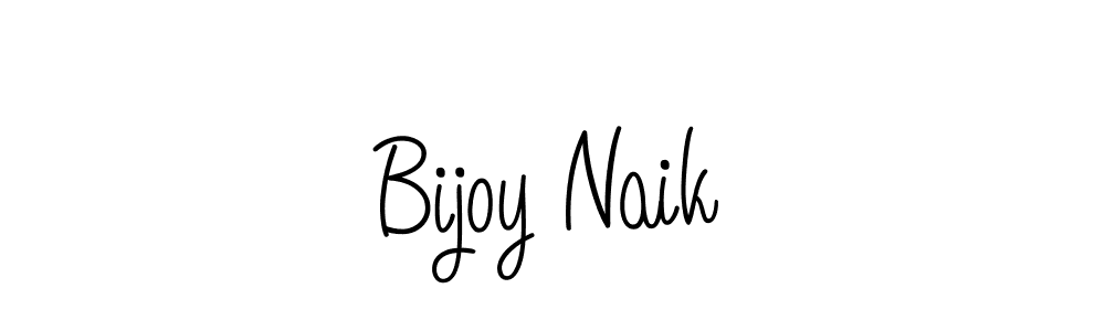 Design your own signature with our free online signature maker. With this signature software, you can create a handwritten (Angelique-Rose-font-FFP) signature for name Bijoy Naik. Bijoy Naik signature style 5 images and pictures png
