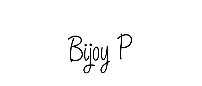 Once you've used our free online signature maker to create your best signature Angelique-Rose-font-FFP style, it's time to enjoy all of the benefits that Bijoy P name signing documents. Bijoy P signature style 5 images and pictures png