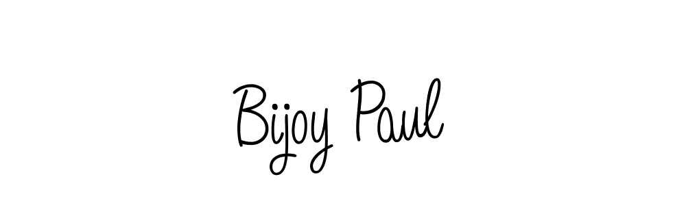 Create a beautiful signature design for name Bijoy Paul. With this signature (Angelique-Rose-font-FFP) fonts, you can make a handwritten signature for free. Bijoy Paul signature style 5 images and pictures png