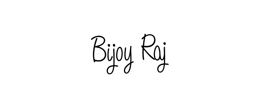 Bijoy Raj stylish signature style. Best Handwritten Sign (Angelique-Rose-font-FFP) for my name. Handwritten Signature Collection Ideas for my name Bijoy Raj. Bijoy Raj signature style 5 images and pictures png