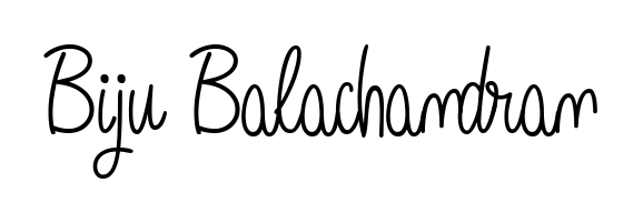 Download transparent PNG signature for name Biju Balachandran styled with Angelique-Rose-font-FFP font. Ready to paste directly into PDF and Word agreements. Biju Balachandran signature style 5 images and pictures png