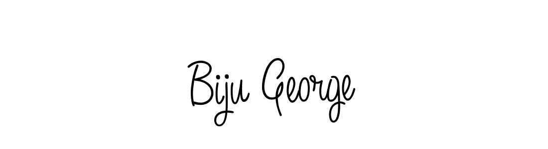 How to Draw Biju George signature style? Angelique-Rose-font-FFP is a latest design signature styles for name Biju George. Biju George signature style 5 images and pictures png