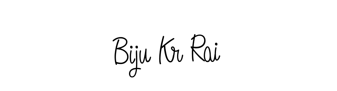 if you are searching for the best signature style for your name Biju Kr Rai. so please give up your signature search. here we have designed multiple signature styles  using Angelique-Rose-font-FFP. Biju Kr Rai signature style 5 images and pictures png