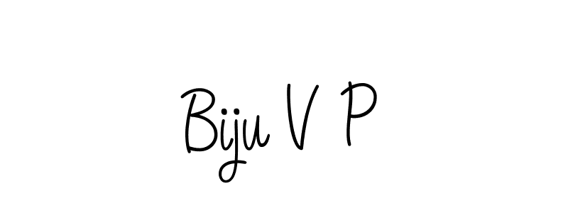 It looks lik you need a new signature style for name Biju V P. Design unique handwritten (Angelique-Rose-font-FFP) signature with our free signature maker in just a few clicks. Biju V P signature style 5 images and pictures png