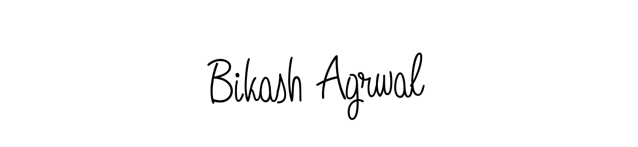 Use a signature maker to create a handwritten signature online. With this signature software, you can design (Angelique-Rose-font-FFP) your own signature for name Bikash Agrwal. Bikash Agrwal signature style 5 images and pictures png