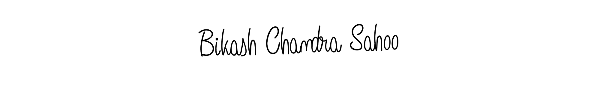 Make a beautiful signature design for name Bikash Chandra Sahoo. With this signature (Angelique-Rose-font-FFP) style, you can create a handwritten signature for free. Bikash Chandra Sahoo signature style 5 images and pictures png