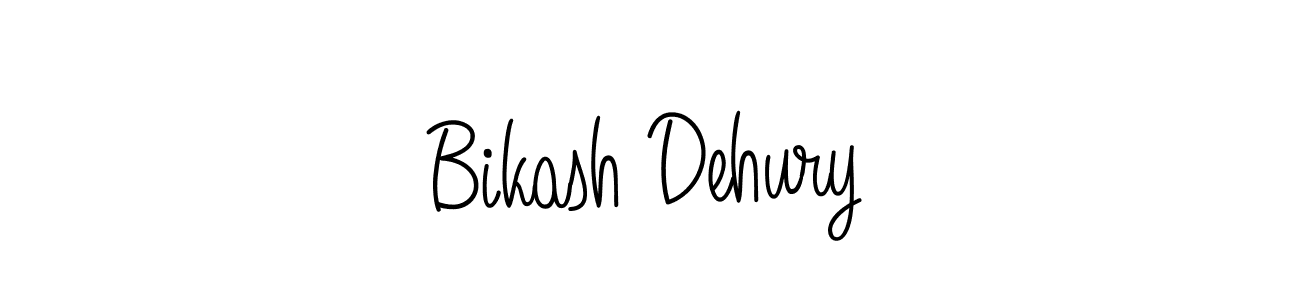 Bikash Dehury stylish signature style. Best Handwritten Sign (Angelique-Rose-font-FFP) for my name. Handwritten Signature Collection Ideas for my name Bikash Dehury. Bikash Dehury signature style 5 images and pictures png