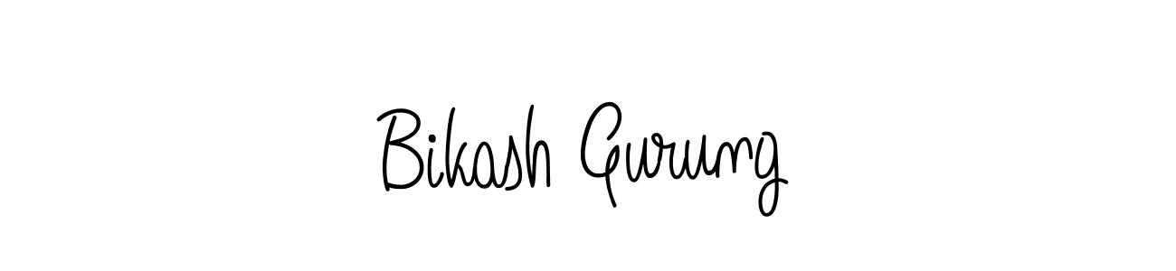 Angelique-Rose-font-FFP is a professional signature style that is perfect for those who want to add a touch of class to their signature. It is also a great choice for those who want to make their signature more unique. Get Bikash Gurung name to fancy signature for free. Bikash Gurung signature style 5 images and pictures png