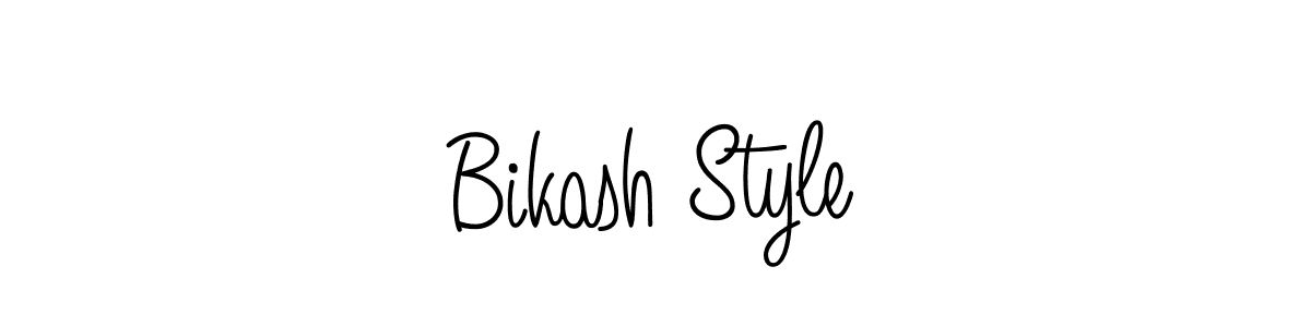 Also we have Bikash Style name is the best signature style. Create professional handwritten signature collection using Angelique-Rose-font-FFP autograph style. Bikash Style signature style 5 images and pictures png