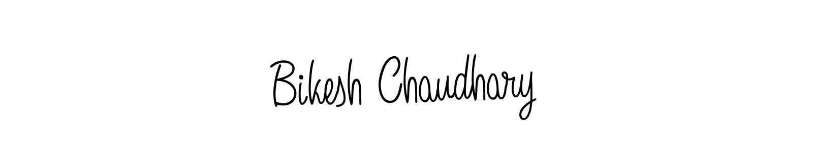How to make Bikesh Chaudhary signature? Angelique-Rose-font-FFP is a professional autograph style. Create handwritten signature for Bikesh Chaudhary name. Bikesh Chaudhary signature style 5 images and pictures png
