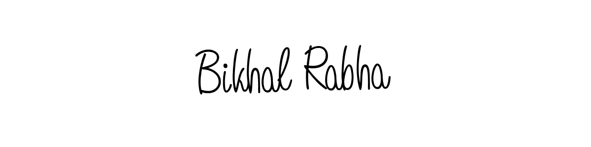 This is the best signature style for the Bikhal Rabha name. Also you like these signature font (Angelique-Rose-font-FFP). Mix name signature. Bikhal Rabha signature style 5 images and pictures png