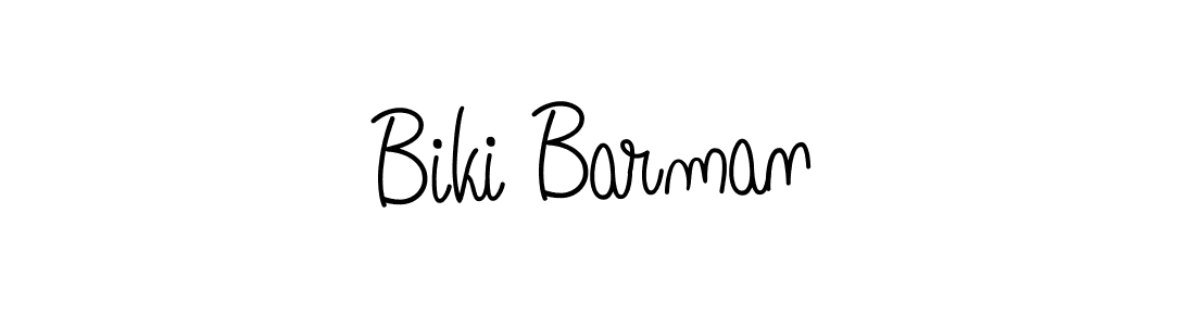 How to Draw Biki Barman signature style? Angelique-Rose-font-FFP is a latest design signature styles for name Biki Barman. Biki Barman signature style 5 images and pictures png
