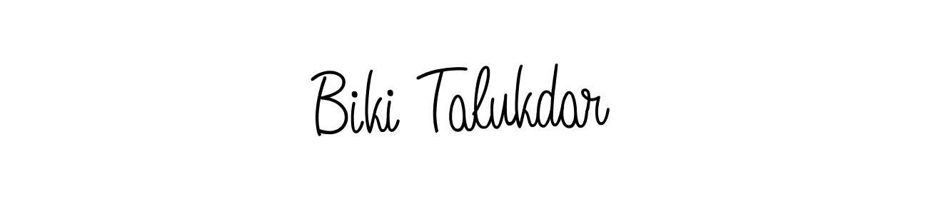 This is the best signature style for the Biki Talukdar name. Also you like these signature font (Angelique-Rose-font-FFP). Mix name signature. Biki Talukdar signature style 5 images and pictures png