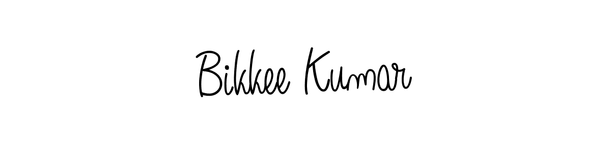 Also You can easily find your signature by using the search form. We will create Bikkee Kumar name handwritten signature images for you free of cost using Angelique-Rose-font-FFP sign style. Bikkee Kumar signature style 5 images and pictures png