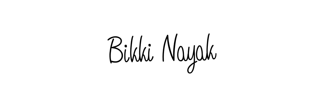 Once you've used our free online signature maker to create your best signature Angelique-Rose-font-FFP style, it's time to enjoy all of the benefits that Bikki Nayak name signing documents. Bikki Nayak signature style 5 images and pictures png