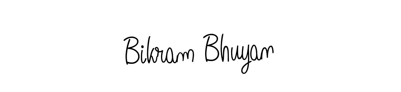 Make a short Bikram Bhuyan signature style. Manage your documents anywhere anytime using Angelique-Rose-font-FFP. Create and add eSignatures, submit forms, share and send files easily. Bikram Bhuyan signature style 5 images and pictures png