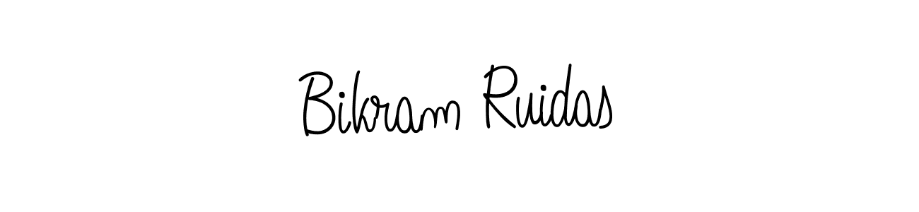 Make a beautiful signature design for name Bikram Ruidas. Use this online signature maker to create a handwritten signature for free. Bikram Ruidas signature style 5 images and pictures png