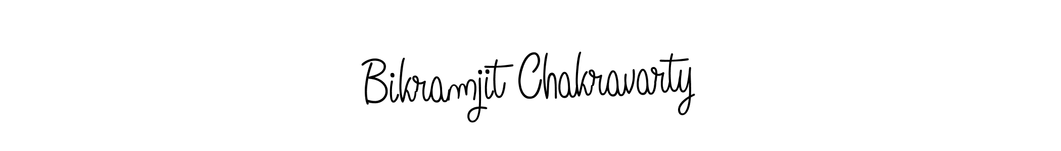 Also we have Bikramjit Chakravarty name is the best signature style. Create professional handwritten signature collection using Angelique-Rose-font-FFP autograph style. Bikramjit Chakravarty signature style 5 images and pictures png