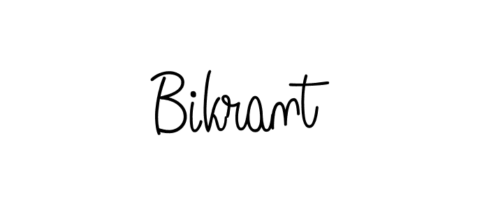 Make a short Bikrant signature style. Manage your documents anywhere anytime using Angelique-Rose-font-FFP. Create and add eSignatures, submit forms, share and send files easily. Bikrant signature style 5 images and pictures png