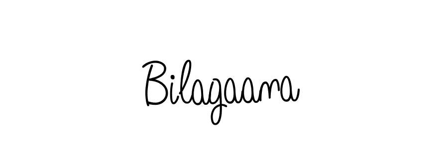 You should practise on your own different ways (Angelique-Rose-font-FFP) to write your name (Bilagaana) in signature. don't let someone else do it for you. Bilagaana signature style 5 images and pictures png