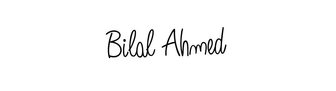 This is the best signature style for the Bilal Ahmed name. Also you like these signature font (Angelique-Rose-font-FFP). Mix name signature. Bilal Ahmed signature style 5 images and pictures png