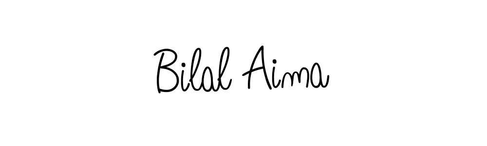 Check out images of Autograph of Bilal Aima name. Actor Bilal Aima Signature Style. Angelique-Rose-font-FFP is a professional sign style online. Bilal Aima signature style 5 images and pictures png