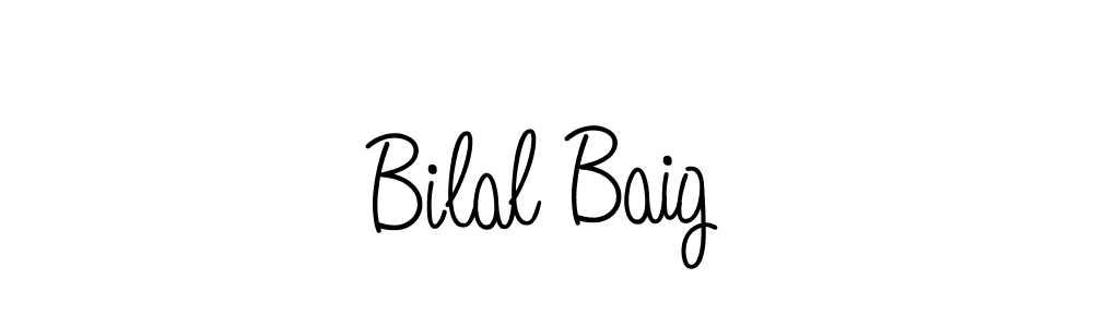 Make a beautiful signature design for name Bilal Baig. Use this online signature maker to create a handwritten signature for free. Bilal Baig signature style 5 images and pictures png