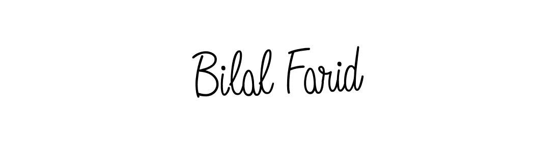 This is the best signature style for the Bilal Farid name. Also you like these signature font (Angelique-Rose-font-FFP). Mix name signature. Bilal Farid signature style 5 images and pictures png