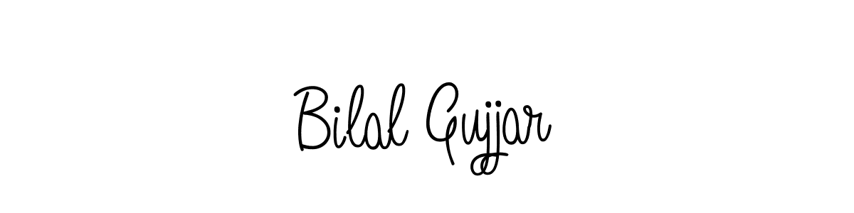 Also we have Bilal Gujjar name is the best signature style. Create professional handwritten signature collection using Angelique-Rose-font-FFP autograph style. Bilal Gujjar signature style 5 images and pictures png