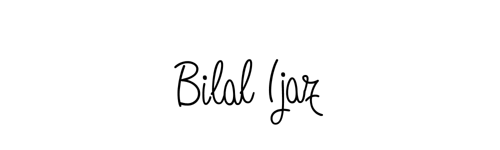 Design your own signature with our free online signature maker. With this signature software, you can create a handwritten (Angelique-Rose-font-FFP) signature for name Bilal Ijaz. Bilal Ijaz signature style 5 images and pictures png