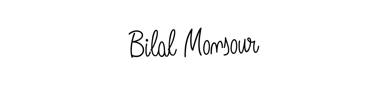Once you've used our free online signature maker to create your best signature Angelique-Rose-font-FFP style, it's time to enjoy all of the benefits that Bilal Monsour name signing documents. Bilal Monsour signature style 5 images and pictures png