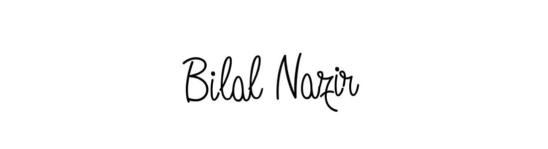 Bilal Nazir stylish signature style. Best Handwritten Sign (Angelique-Rose-font-FFP) for my name. Handwritten Signature Collection Ideas for my name Bilal Nazir. Bilal Nazir signature style 5 images and pictures png