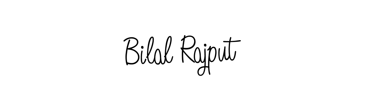 This is the best signature style for the Bilal Rajput name. Also you like these signature font (Angelique-Rose-font-FFP). Mix name signature. Bilal Rajput signature style 5 images and pictures png