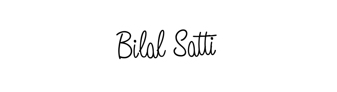 Bilal Satti stylish signature style. Best Handwritten Sign (Angelique-Rose-font-FFP) for my name. Handwritten Signature Collection Ideas for my name Bilal Satti. Bilal Satti signature style 5 images and pictures png