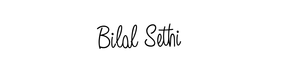 How to Draw Bilal Sethi signature style? Angelique-Rose-font-FFP is a latest design signature styles for name Bilal Sethi. Bilal Sethi signature style 5 images and pictures png