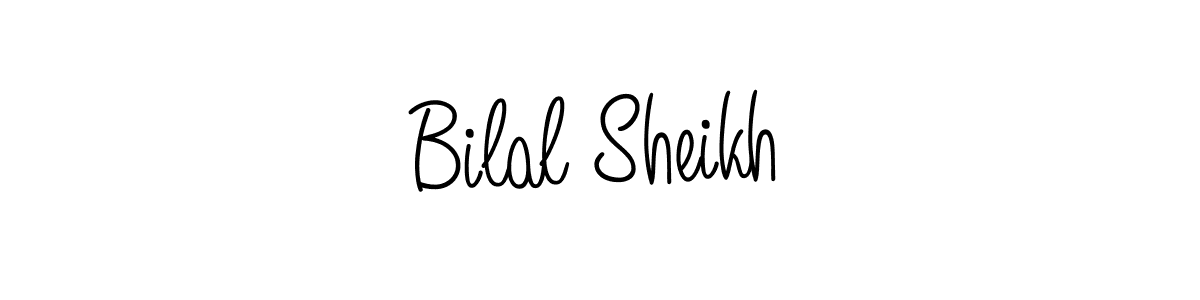 This is the best signature style for the Bilal Sheikh name. Also you like these signature font (Angelique-Rose-font-FFP). Mix name signature. Bilal Sheikh signature style 5 images and pictures png
