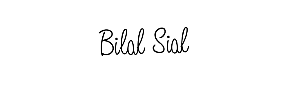 The best way (Angelique-Rose-font-FFP) to make a short signature is to pick only two or three words in your name. The name Bilal Sial include a total of six letters. For converting this name. Bilal Sial signature style 5 images and pictures png