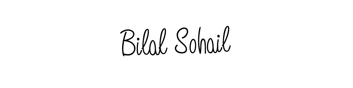 Also we have Bilal Sohail name is the best signature style. Create professional handwritten signature collection using Angelique-Rose-font-FFP autograph style. Bilal Sohail signature style 5 images and pictures png