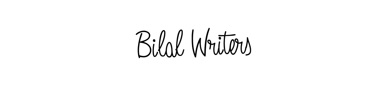 How to Draw Bilal Writers signature style? Angelique-Rose-font-FFP is a latest design signature styles for name Bilal Writers. Bilal Writers signature style 5 images and pictures png