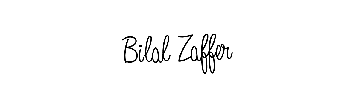 Design your own signature with our free online signature maker. With this signature software, you can create a handwritten (Angelique-Rose-font-FFP) signature for name Bilal Zaffer. Bilal Zaffer signature style 5 images and pictures png